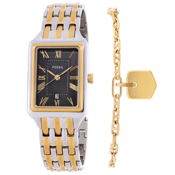 NWT Fossil Fashion Ladies Quartz Steel Authentic Watch - Picture 1 of 3